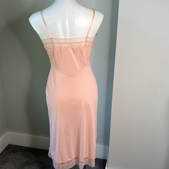 Vintage Pink Acetate Slip - Picture 2 of 6